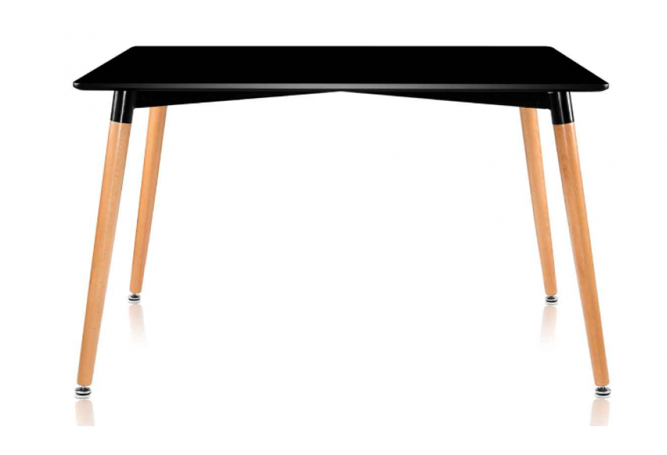Стол обеденный дизайнерский LINK (черный)
