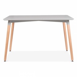 Стол обеденный дизайнерский LINK (серый)